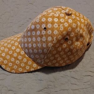 Natural Cork Floral Patterned Cap